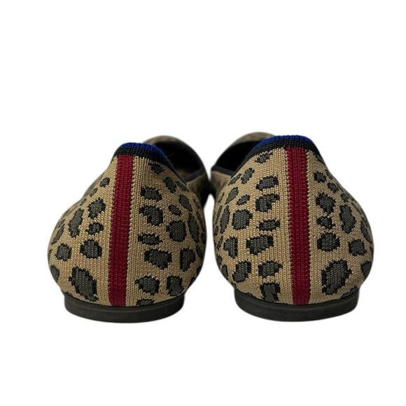 Rothy’s The Flat Round Toe Shoes in Spotted Leopard Print Size 9.5 US Women’s - Picture 11 of 12